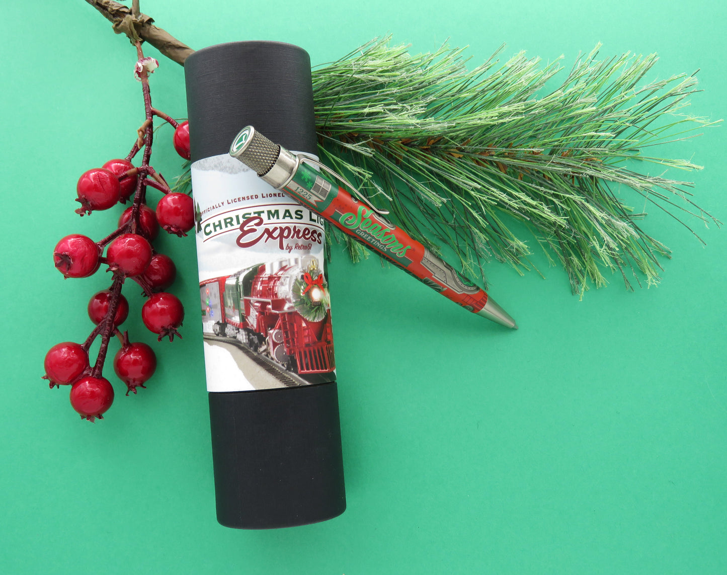 Retro 51 Tornado Rollerball Pen - Lionel Trains® Christmas Train