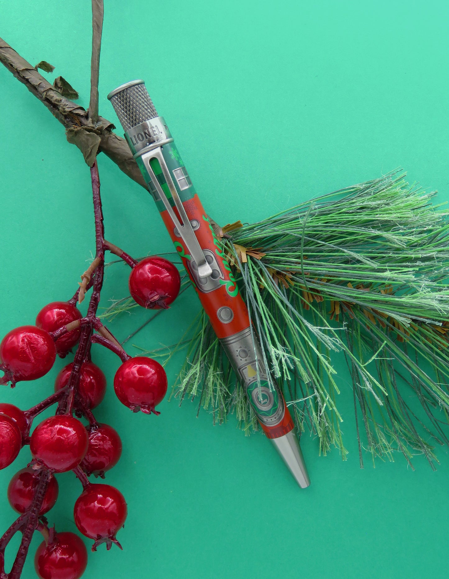 Retro 51 Tornado Rollerball Pen - Lionel Trains® Christmas Train