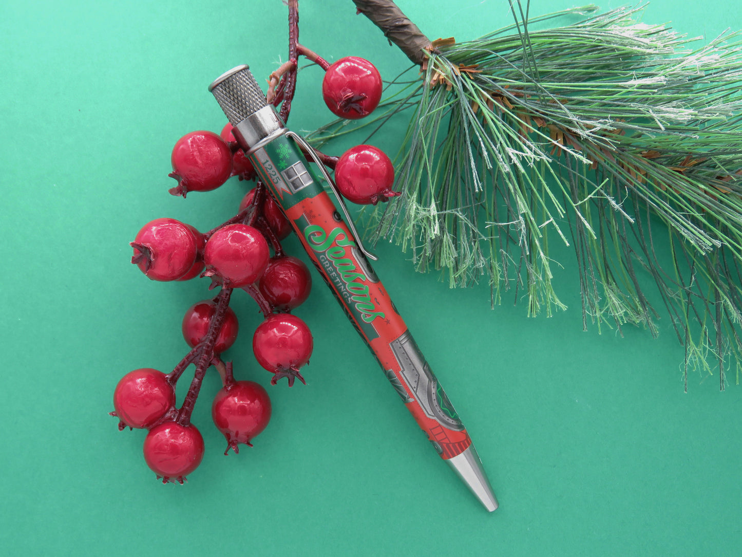 Retro 51 Tornado Rollerball Pen - Lionel Trains® Christmas Train