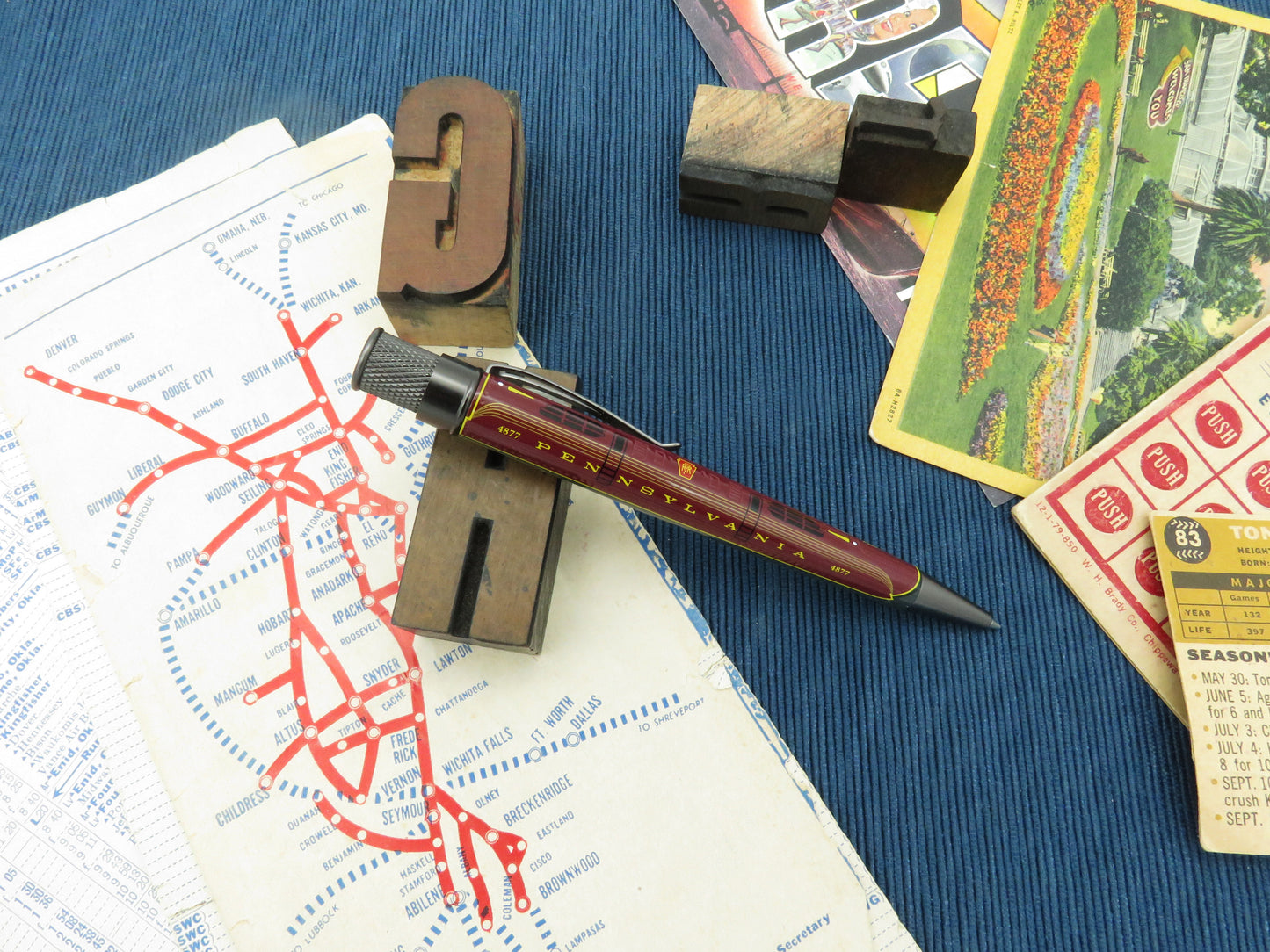 Retro 51 Tornado Rollerball Pen -  Lionel Trains® - Pennsylvania Rollerball