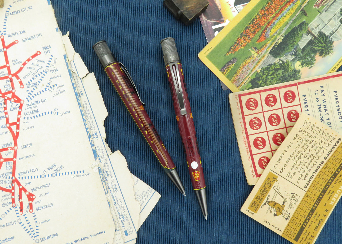 Retro 51 Tornado Rollerball Pen -  Lionel Trains® - Pennsylvania Rollerball