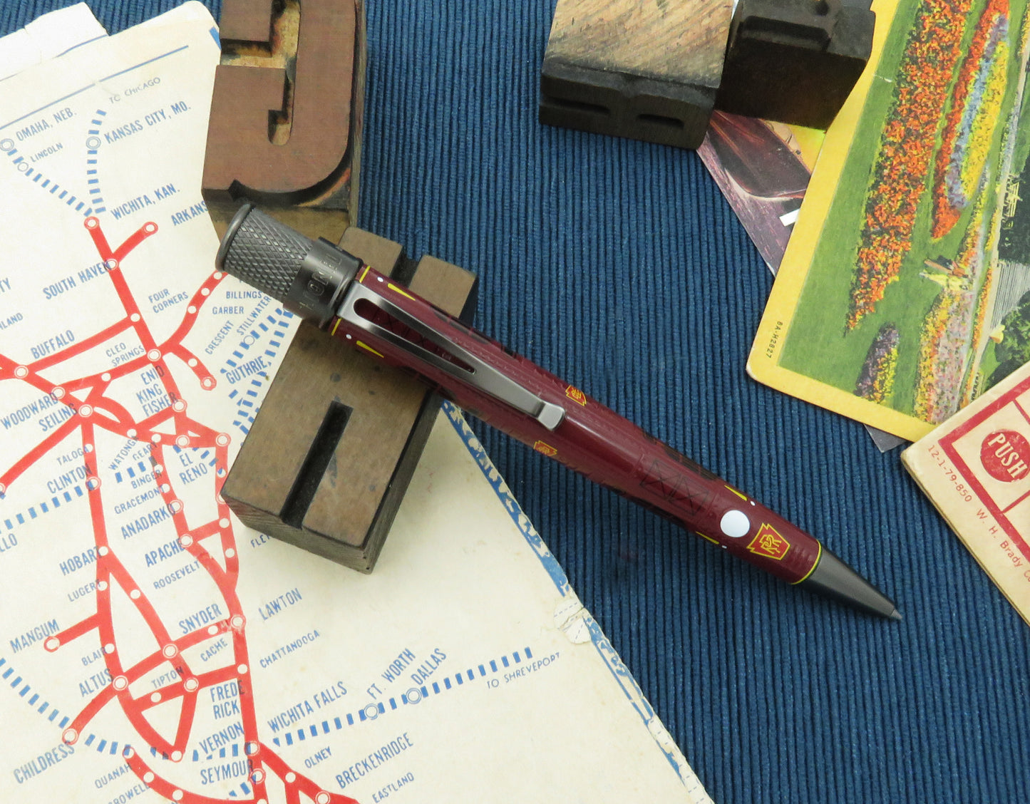 Retro 51 Tornado Rollerball Pen -  Lionel Trains® - Pennsylvania Rollerball