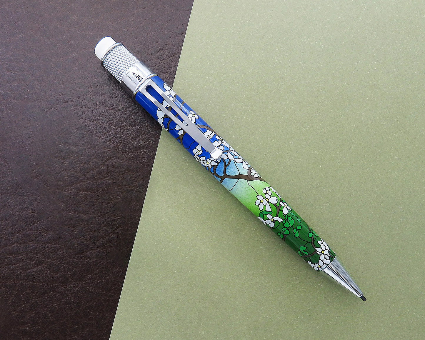 Retro 51 Metropolitan Louis. C Tiffany Favrile Dogwood Pencil