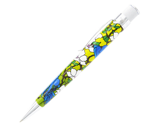 Retro 51 Metropolitan Louis. C Tiffany Favrile Parrots Rollerball