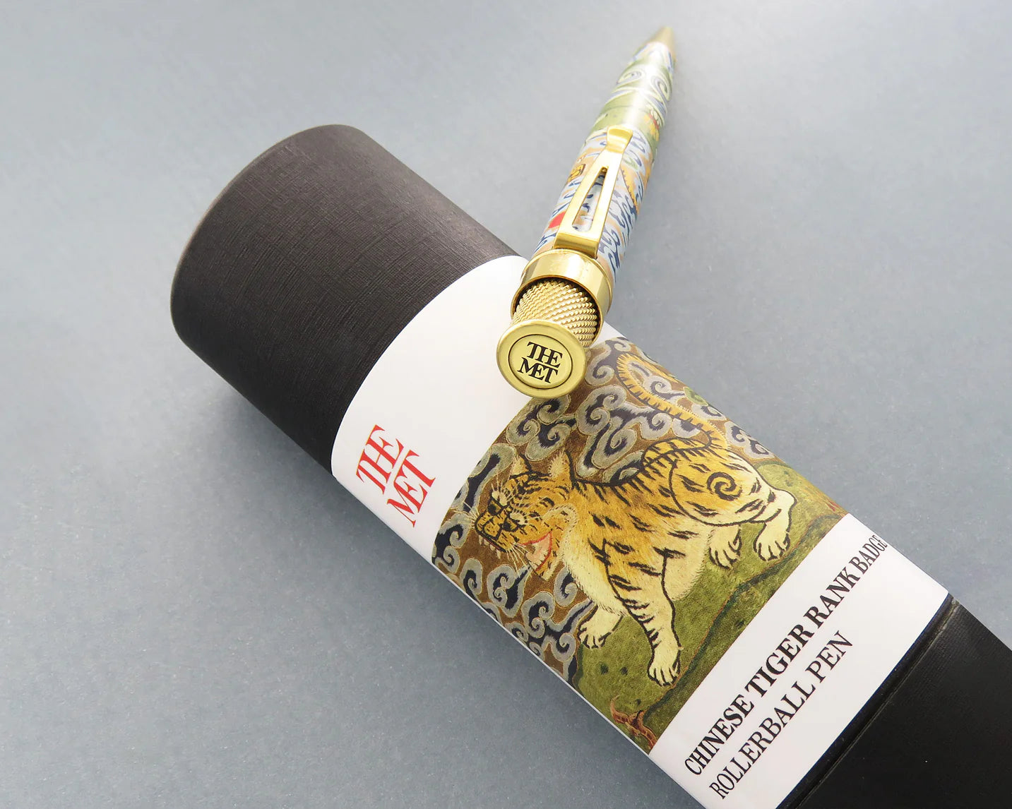 Retro 51 Metropolitan Chinese Tiger Rank Badge Rollerball