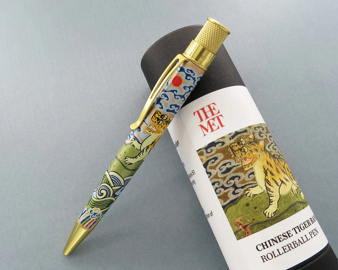 Retro 51 Metropolitan Chinese Tiger Rank Badge Rollerball