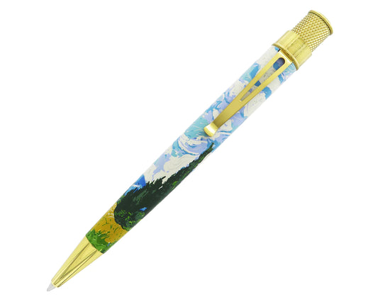 Retro 51 Metropolitan Van Gogh Wheat Fields & Cypresses Rollerball
