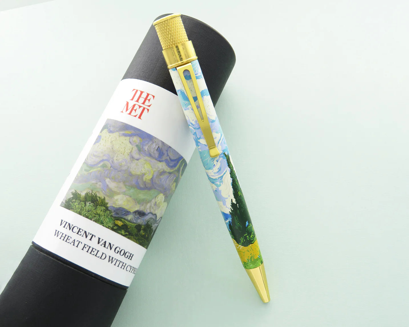 Retro 51 Metropolitan Van Gogh Wheat Fields & Cypresses Rollerball