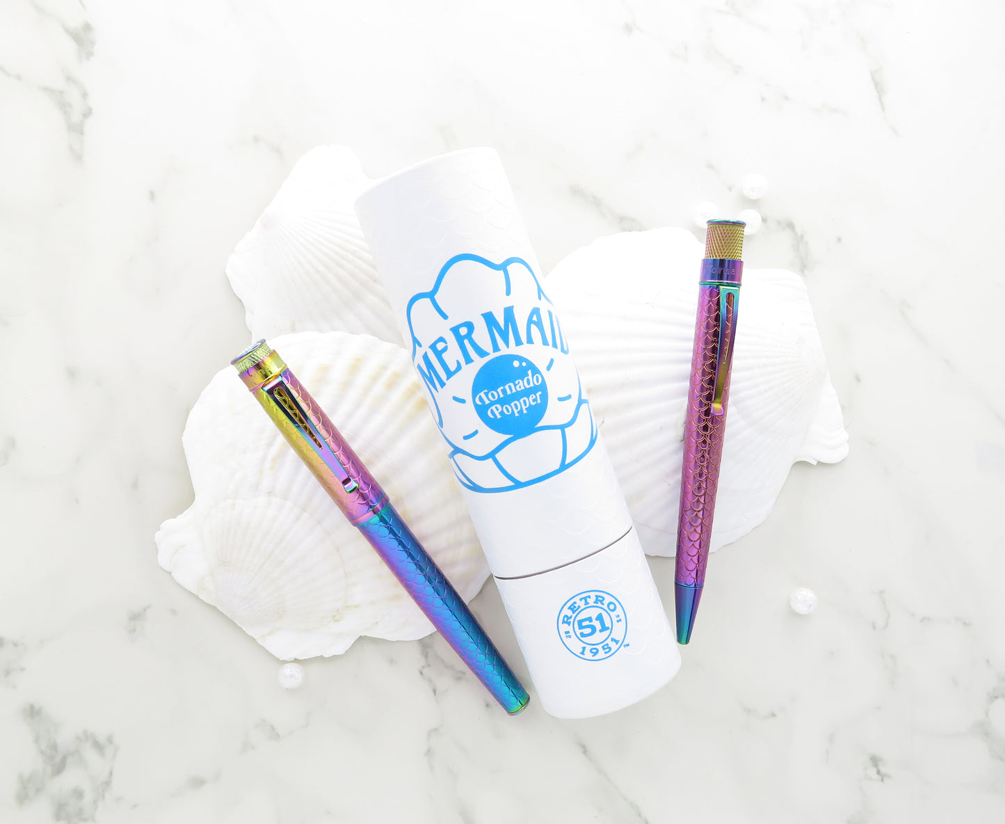 Retro 51 Tornado Popper Fountain Pen - Mermaid