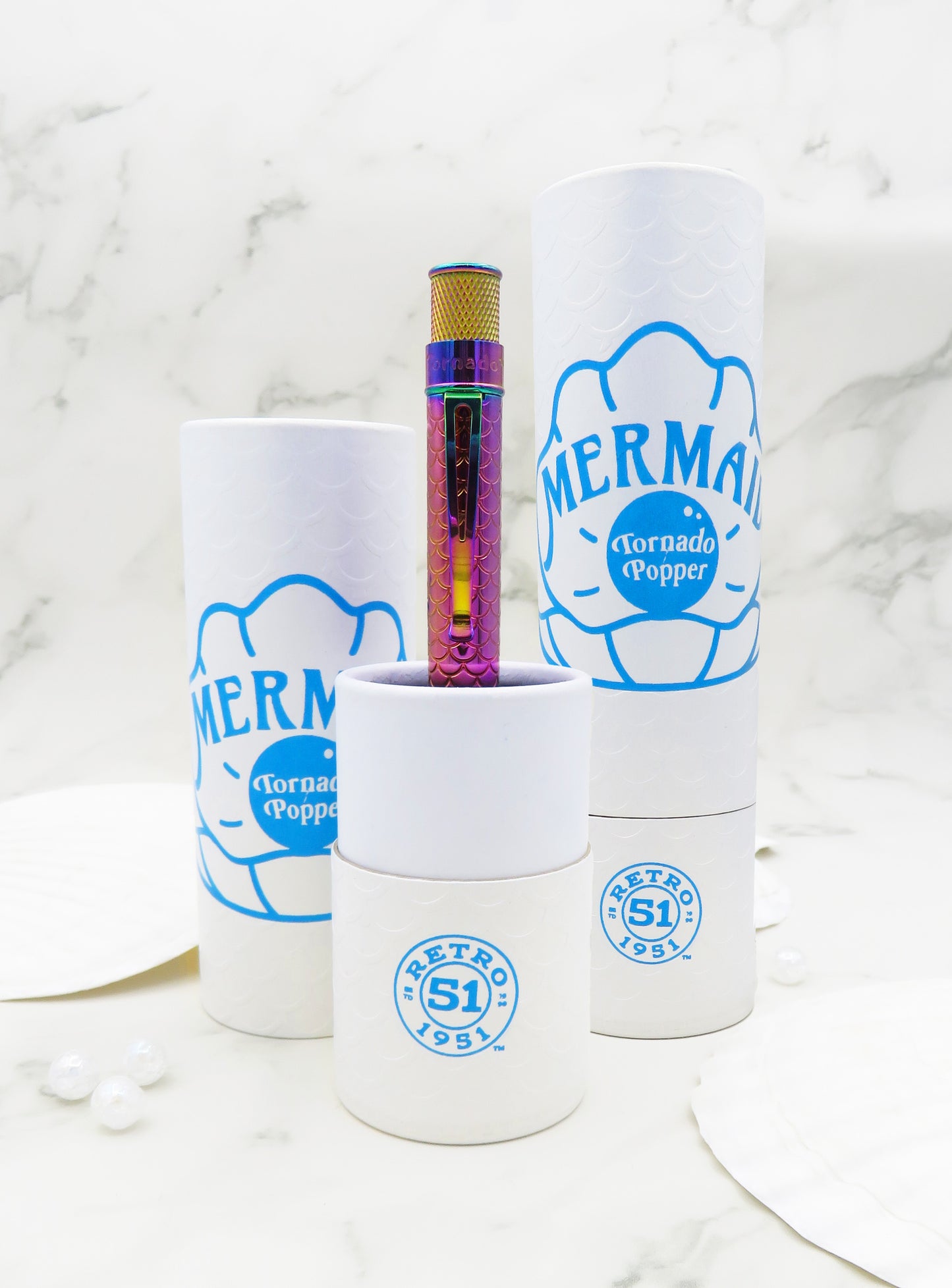 Retro 51 Tornado Popper Rollerball Pen - Mermaid