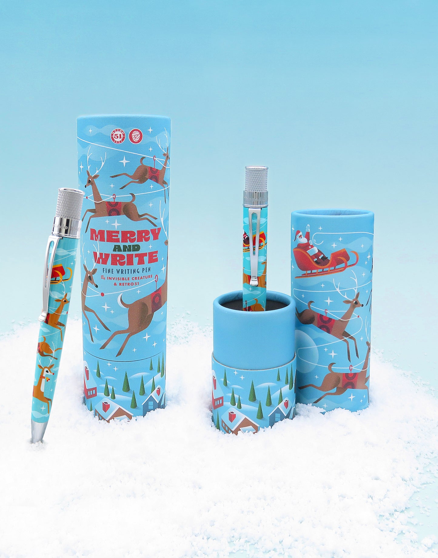 Retro 51 Tornado Popper Rollerball Pen - Merry Write