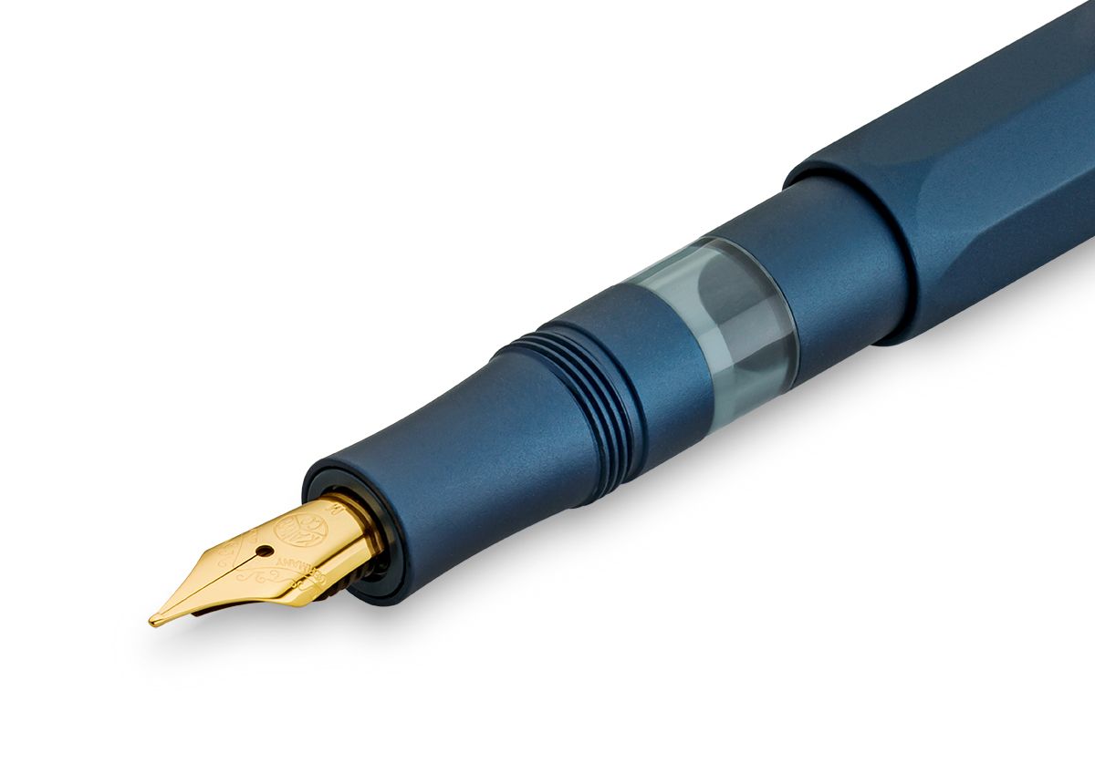Kaweco Piston Sport Fountain Pen - Navy
