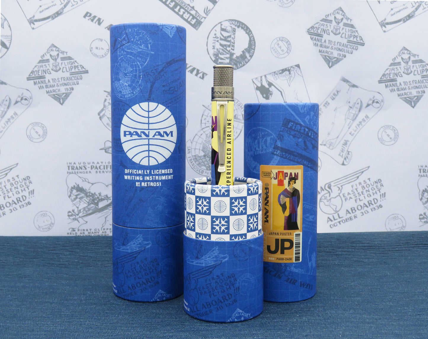 Retro 51 Tornado Rollerball Pen - Pan Am® - Japan Poster Rollerball