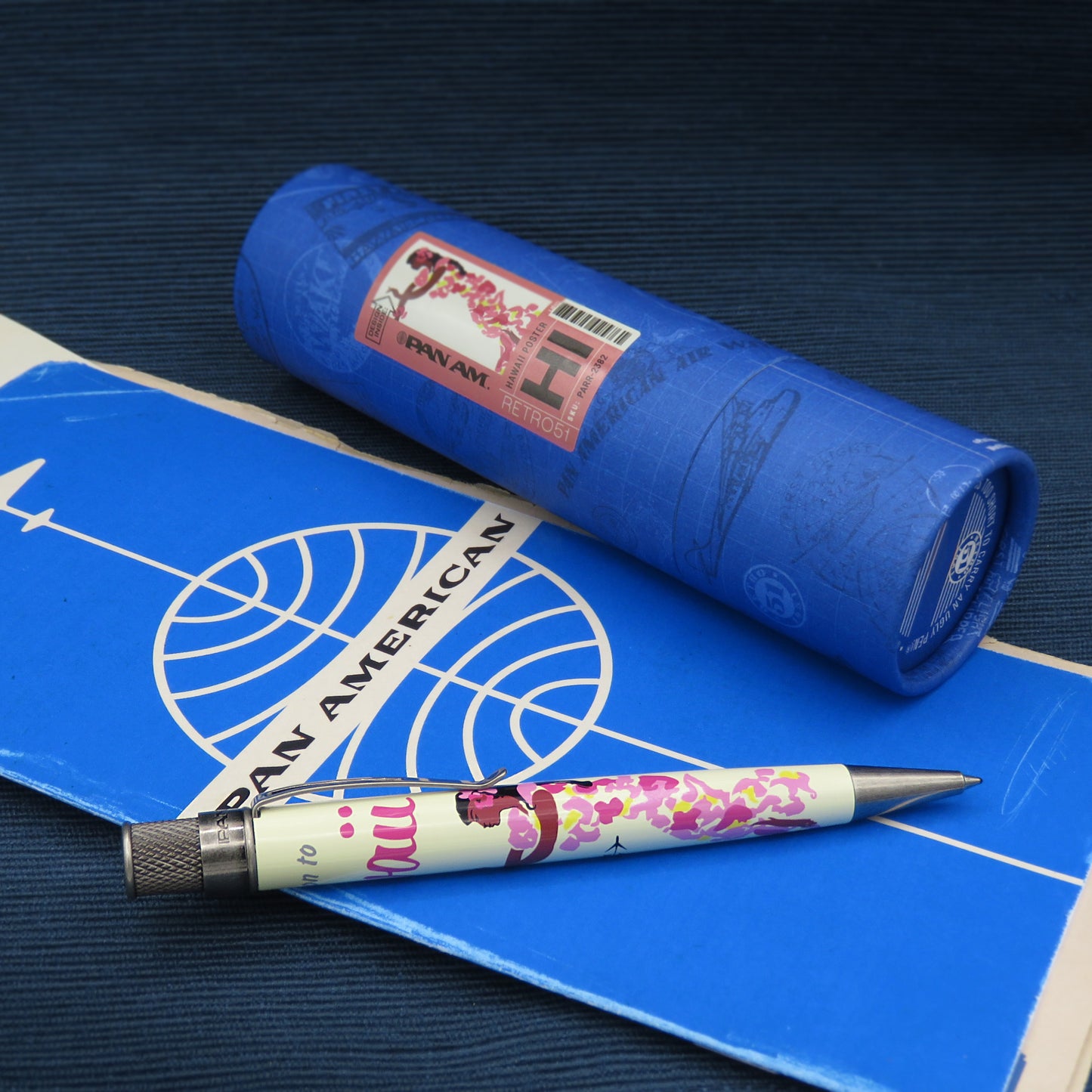 Retro 51 Tornado Rollerball Pen - Pan Am Hawaii Poster