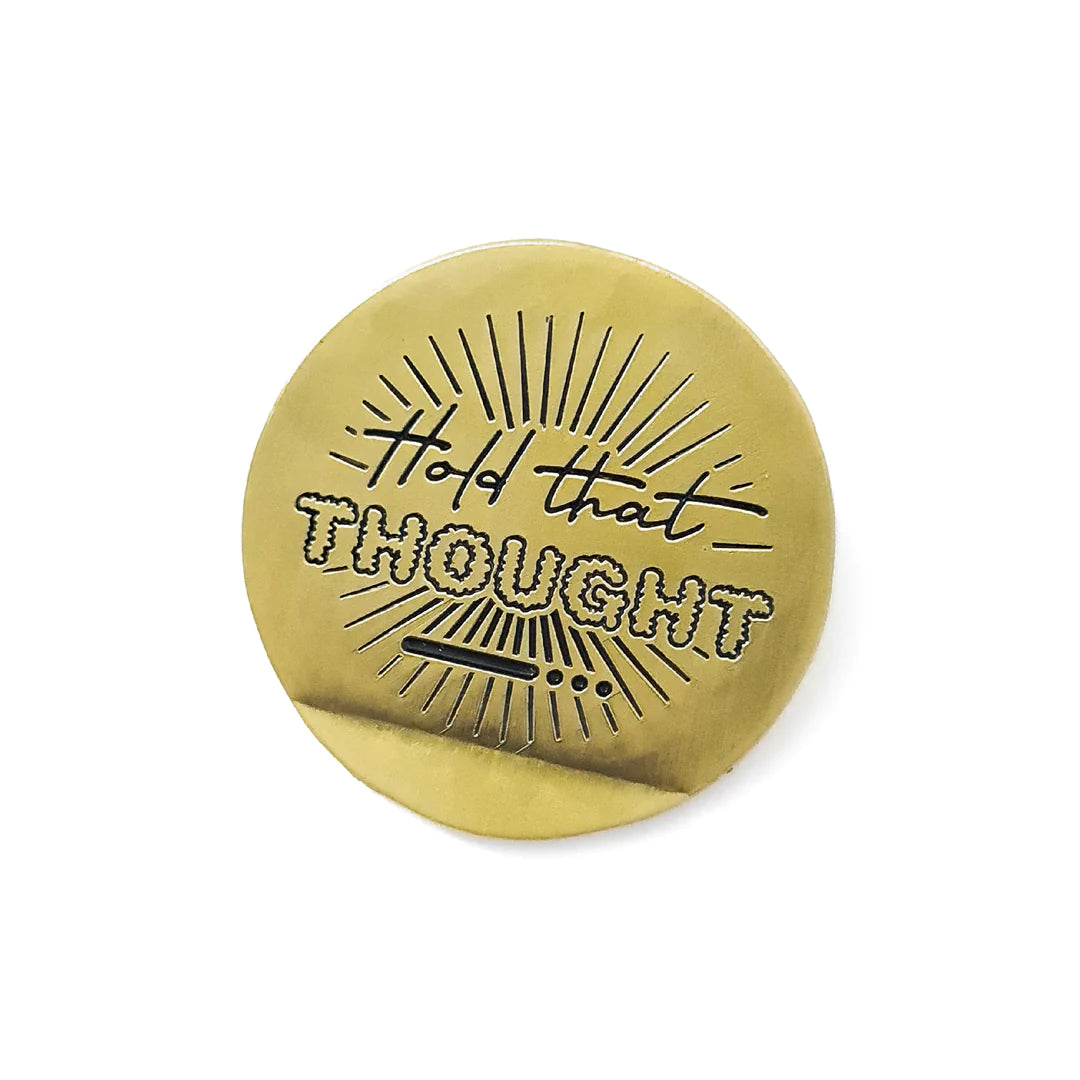 Endless - 'Hold That Thought' Notebook clip