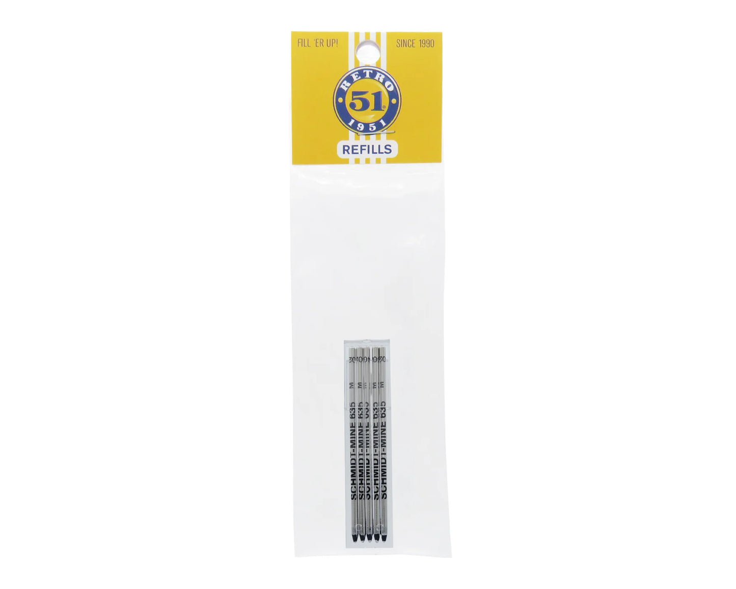 Retro 51 - Schmidt 635 Mine - Ballpoint Refills (5 Pack)