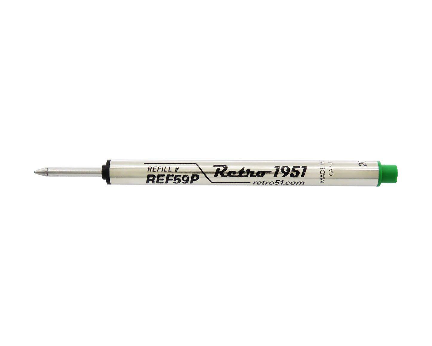 Retro 51 Rollerball Refills - Black, Blue, Green, Red, Purple  or Multi (3 PACK)