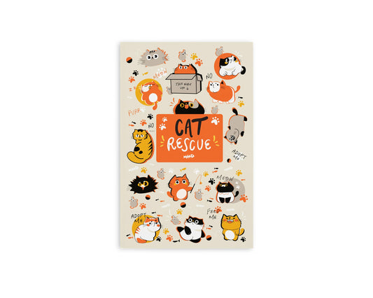 Cat Rescue 5 Classic Notebooks