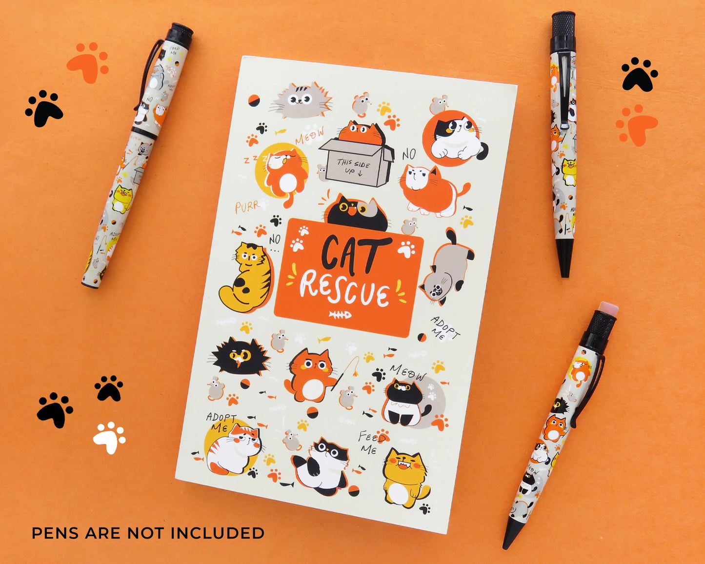 Cat Rescue 5 Classic Notebooks