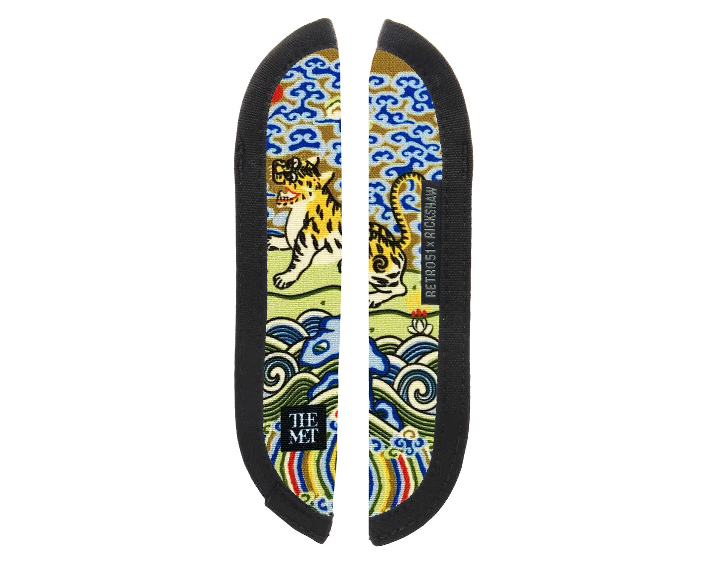 Retro 51 Tornado Rickshaw Bag's Sleeve - Chinese Tiger Rank Badge