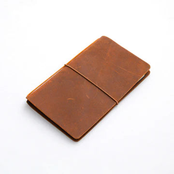 Explorer Pocket - Refillable Leather Journal Tomoe River Paper - Brown