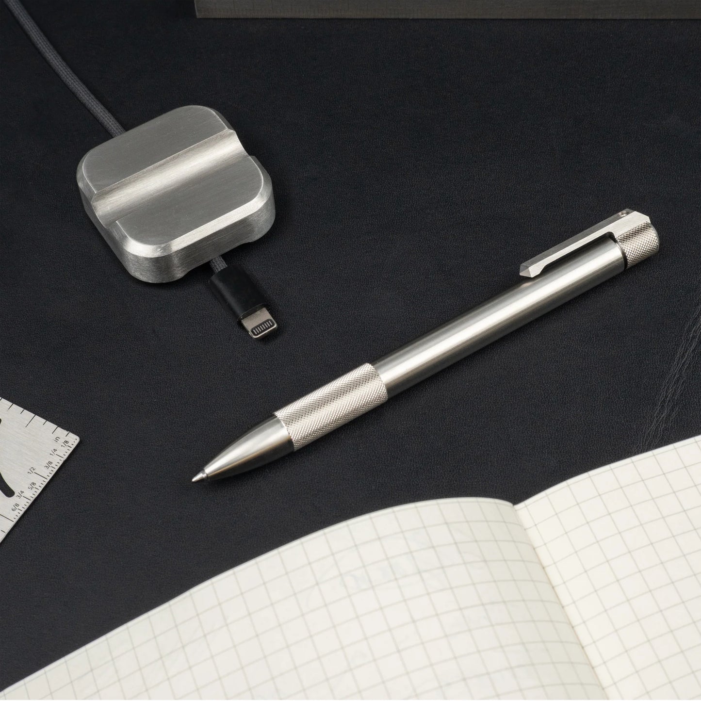 Wingback Pen Rest - Steel