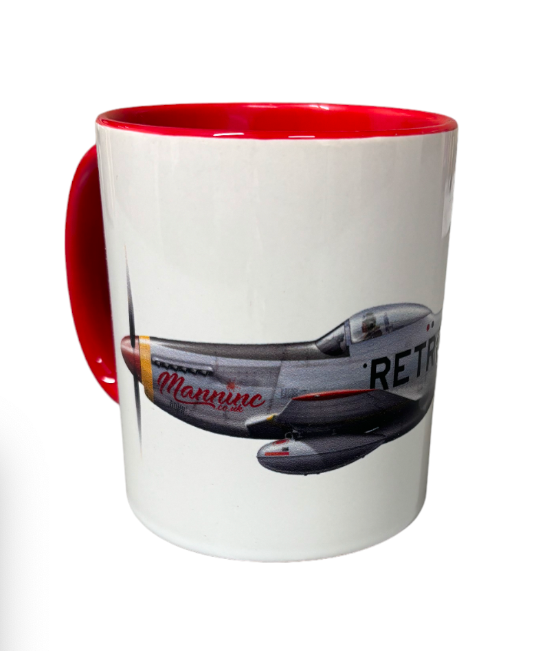 Retro 51 P-51 Mustang Cup (We call this a Mug in the UK)