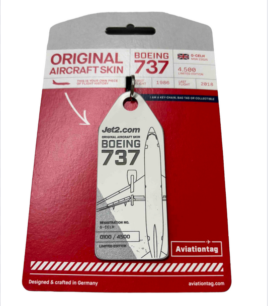 Jet2.com 737 - G-CELH - Bi-Colour White/Grey #0100