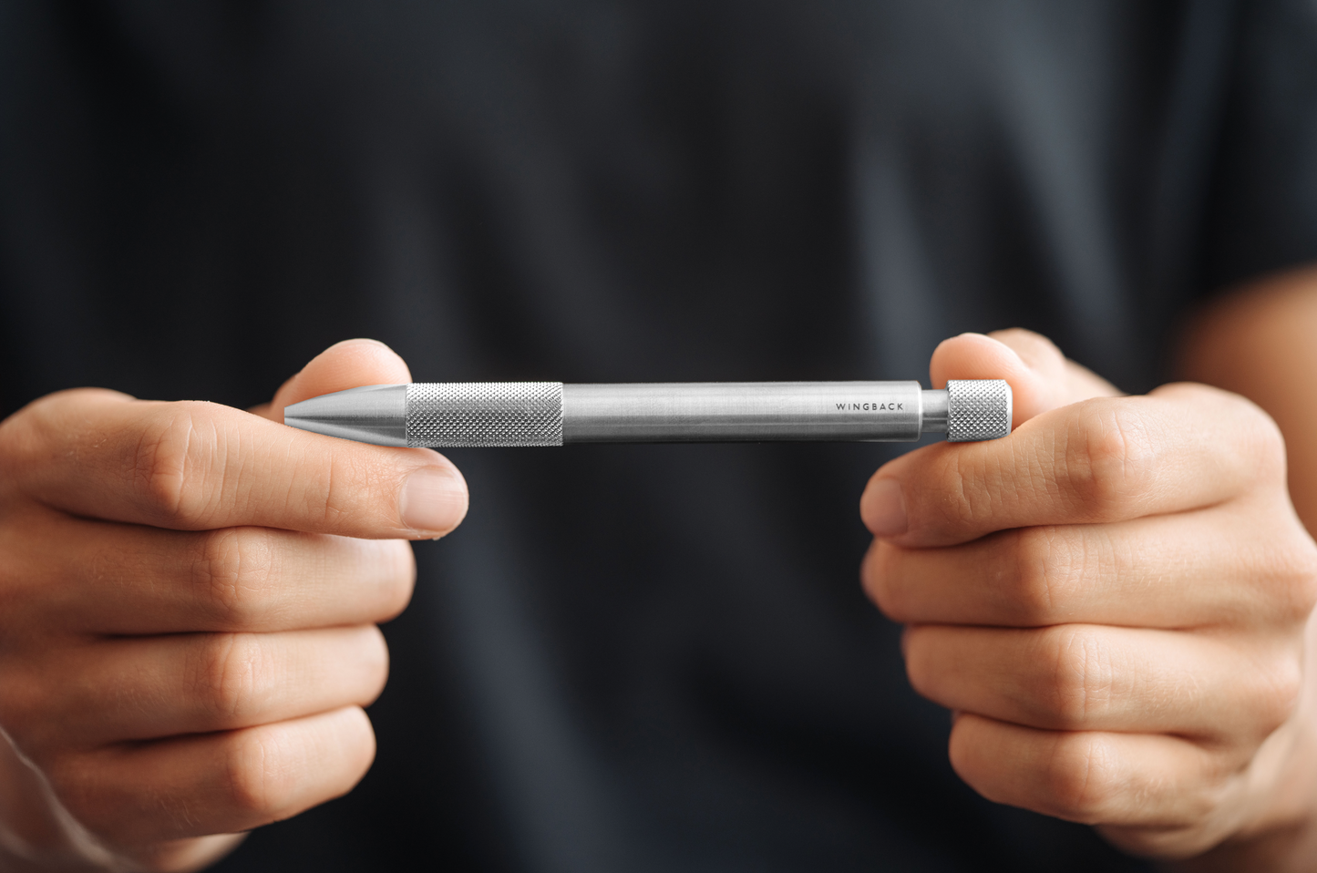 Wingback Mechanical Pen - Steel