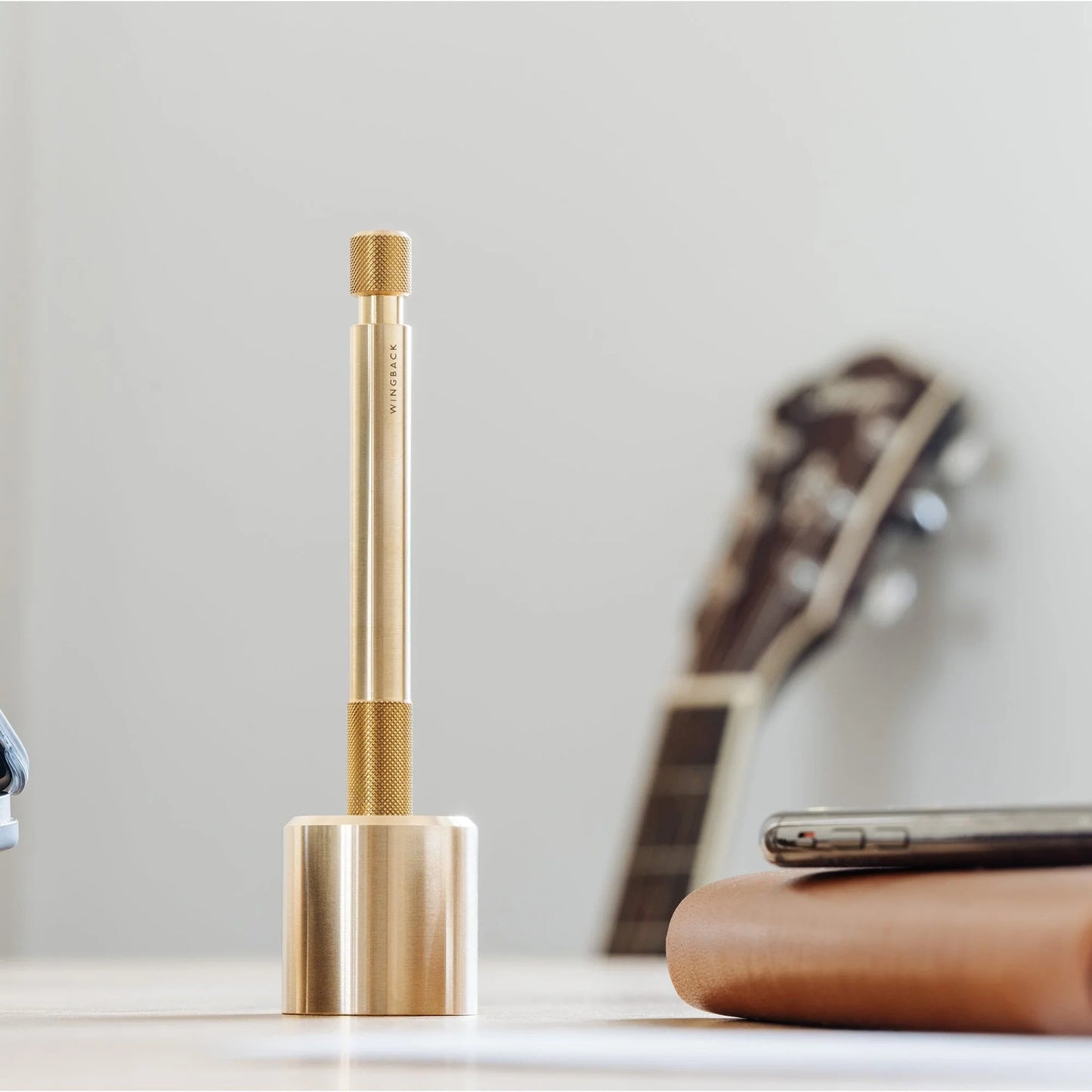 Wingback Pen/Pencil Holder - Brass
