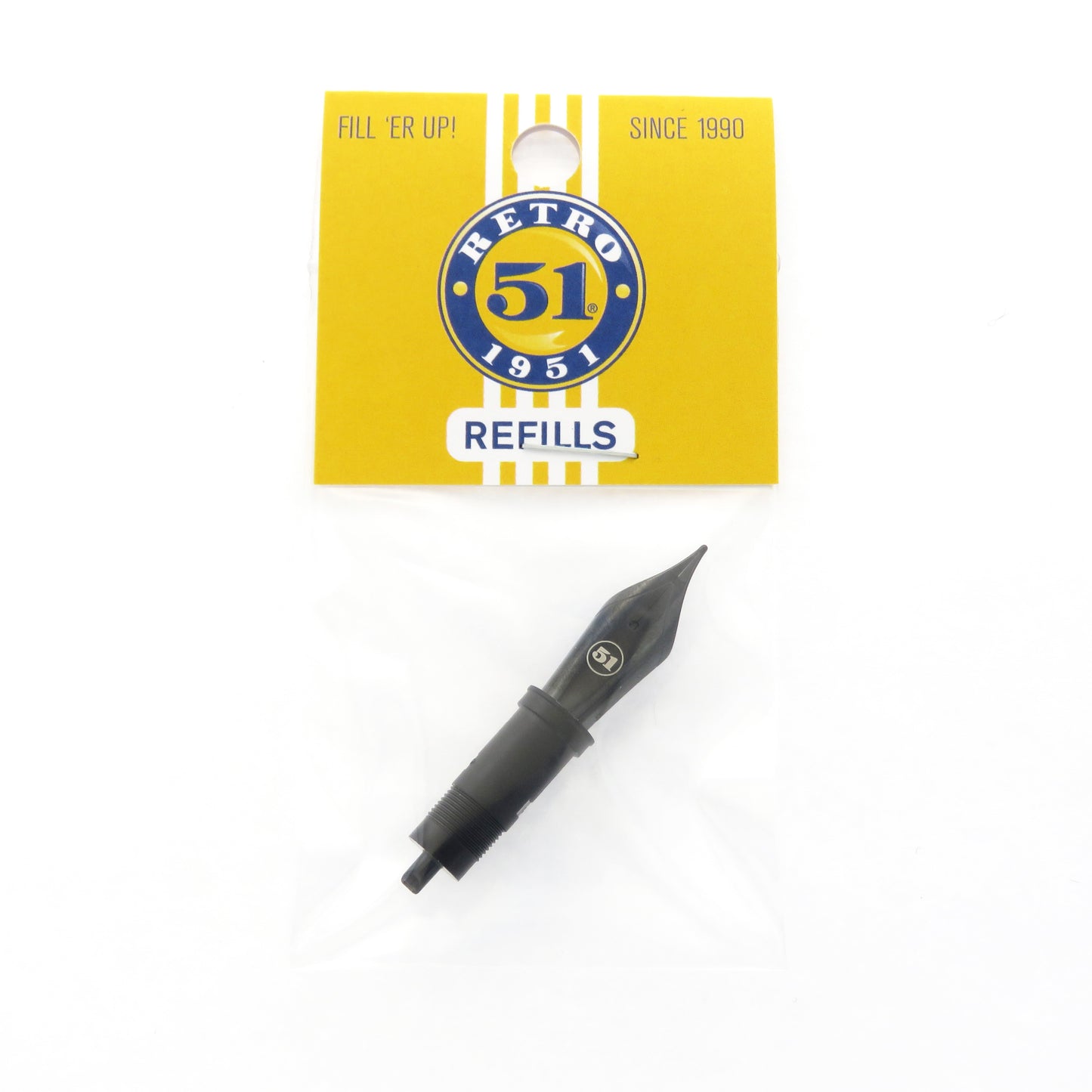 Retro 51 Black Coated Fountain Pen Nib ( NEW )