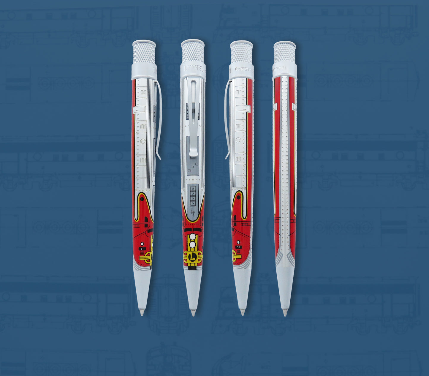Retro 51 Tornado Rollerball Pen - Lionel Trains® Super Chief