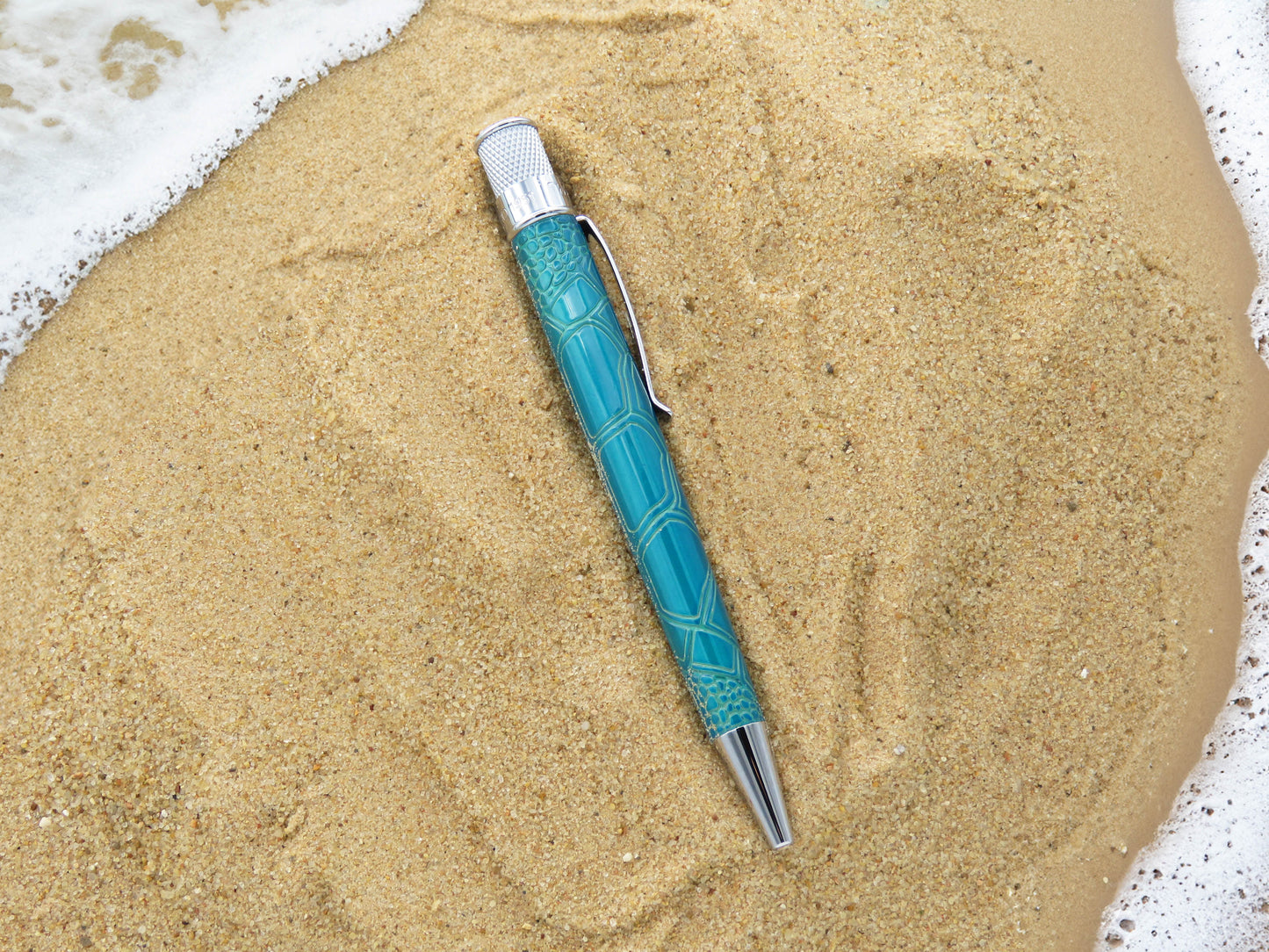 Retro 51 Tornado Ballpoint Pen - Sea Turtle Rescue