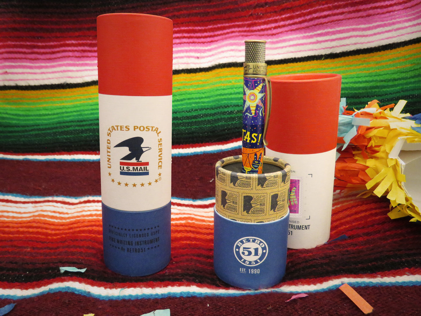 Retro 51 Tornado Rollerball Pen - USPS Piñatas