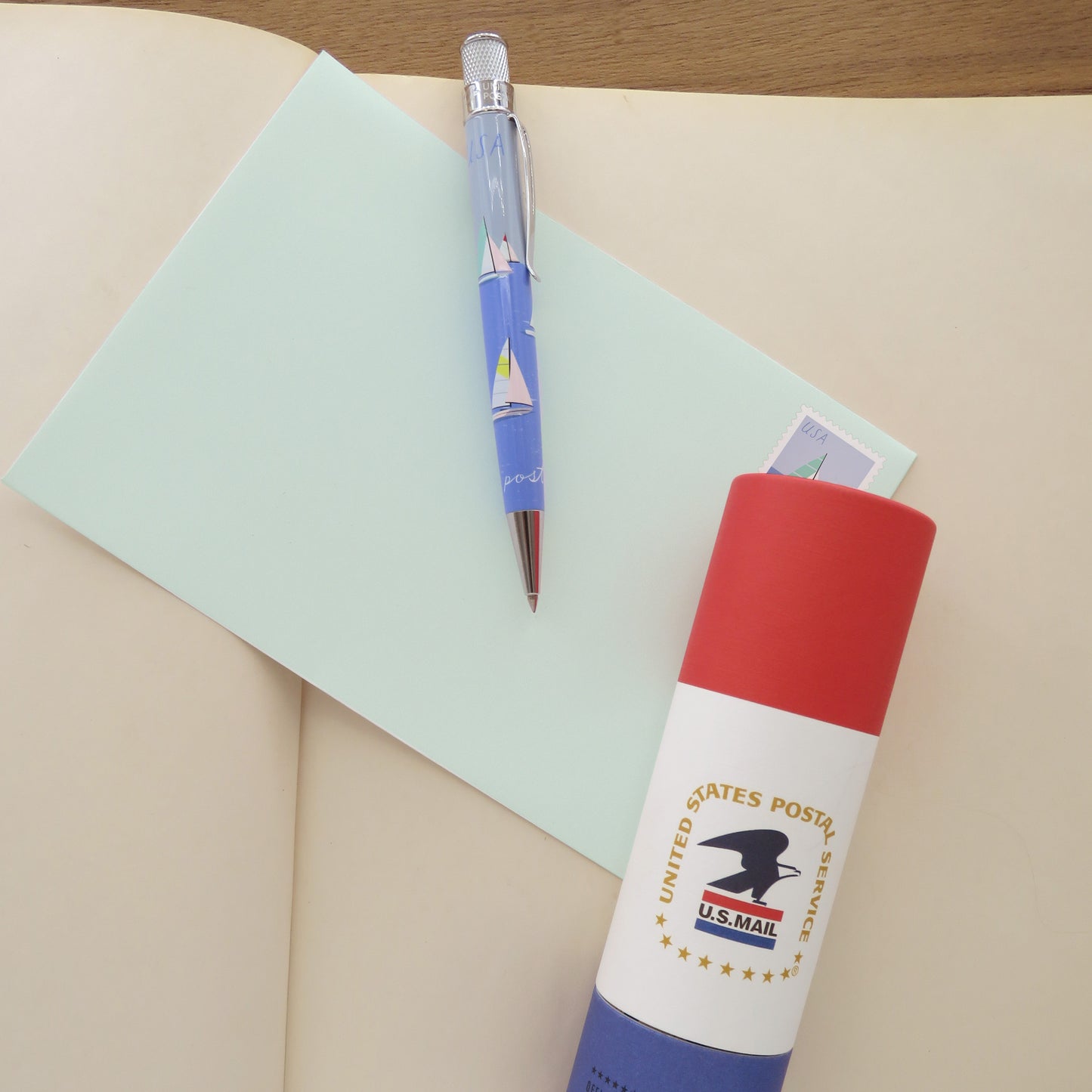 Retro 51 Tornado Rollerball Pen - USPS Sailboats