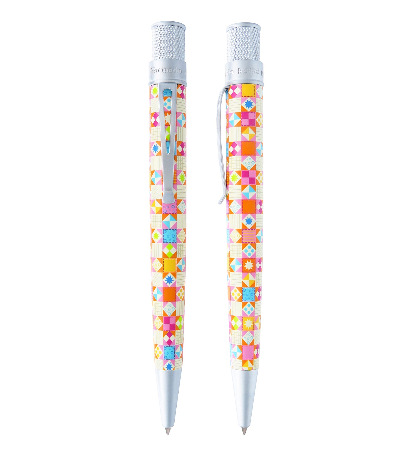 Retro 51 Tornado Vintage Metalsmith Rollerball- Patchwork