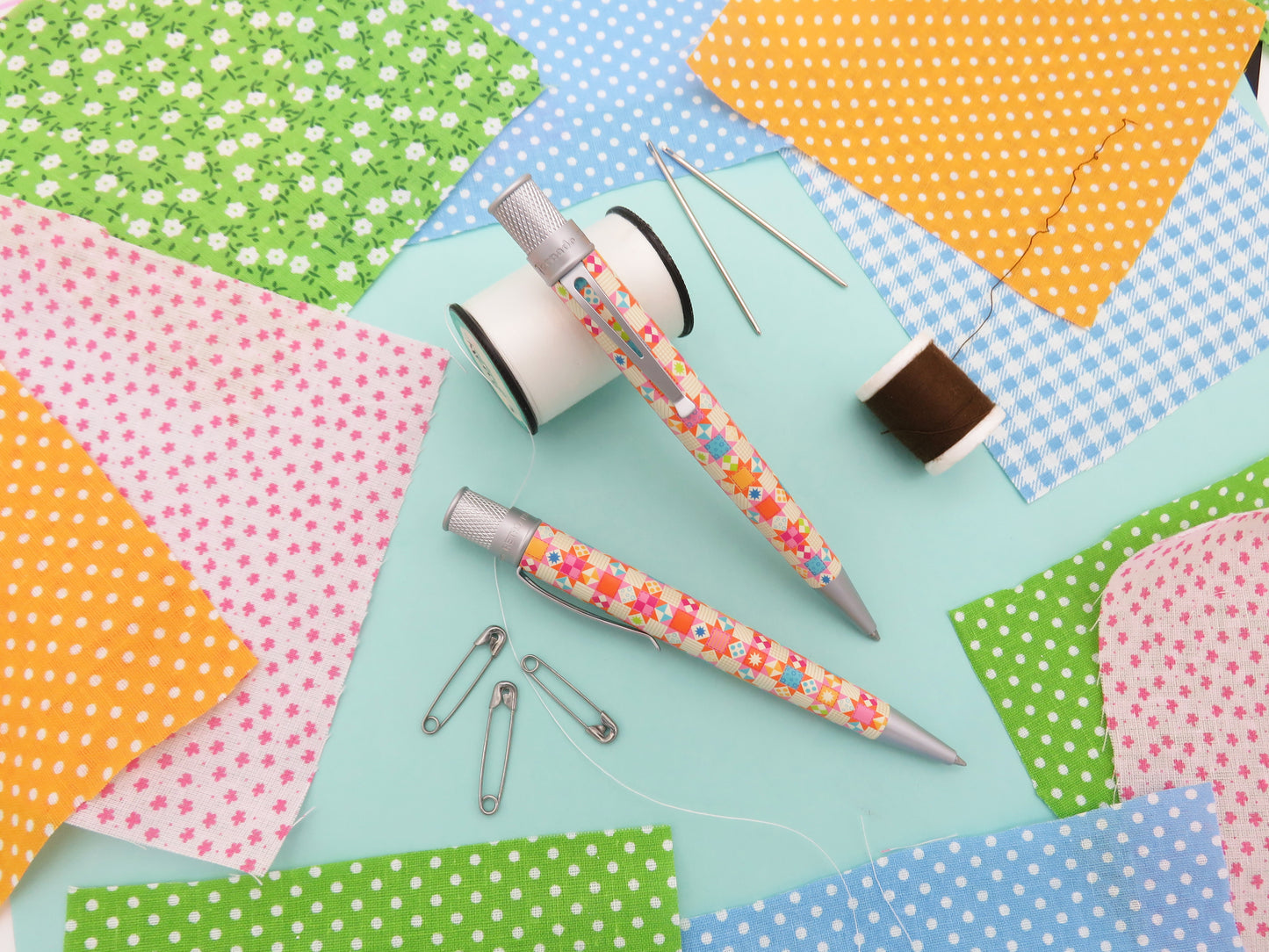 Retro 51 Tornado Vintage Metalsmith Rollerball- Patchwork