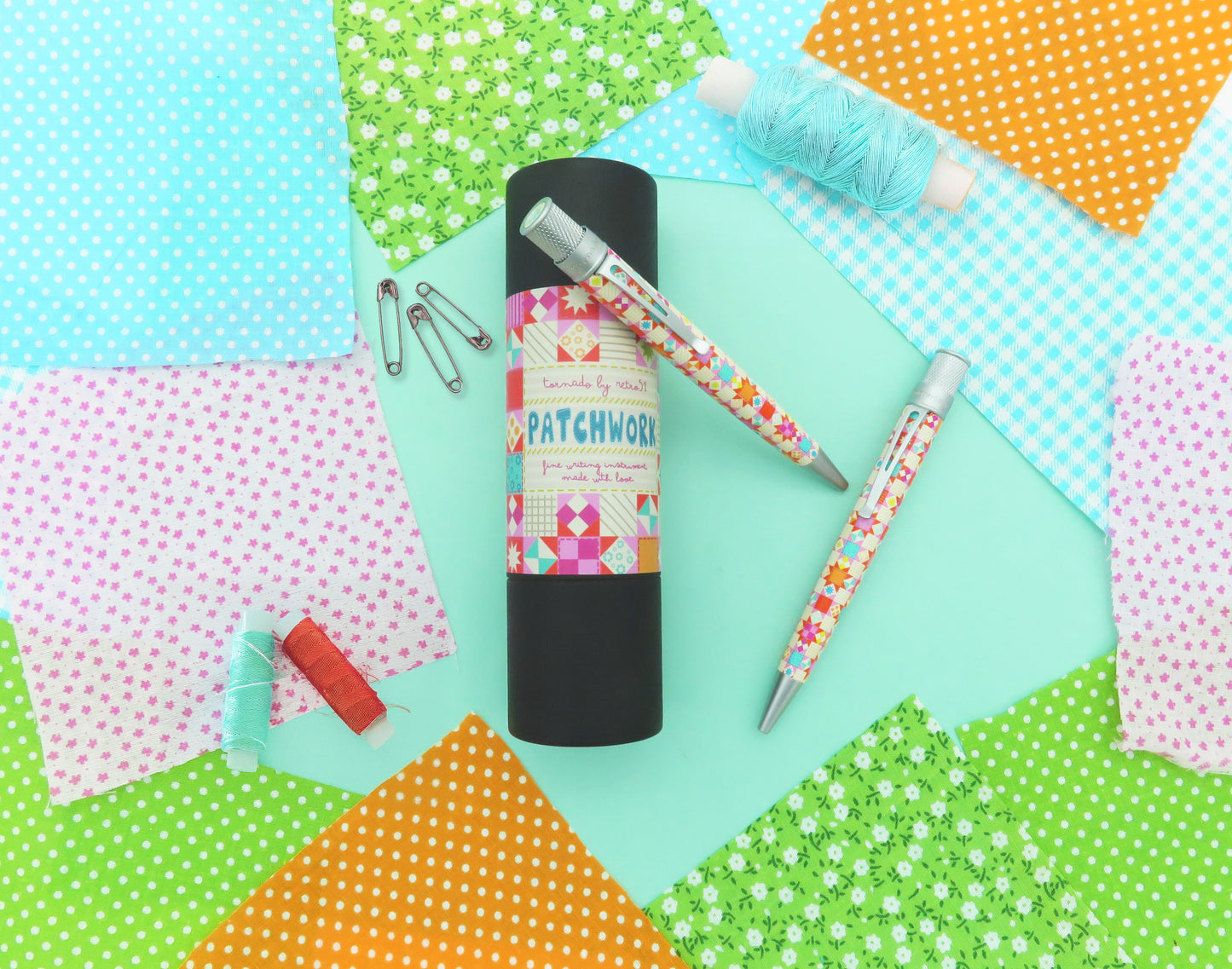 Retro 51 Tornado Vintage Metalsmith Rollerball- Patchwork