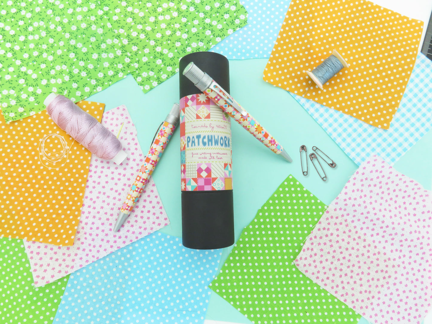 Retro 51 Tornado Vintage Metalsmith Rollerball- Patchwork