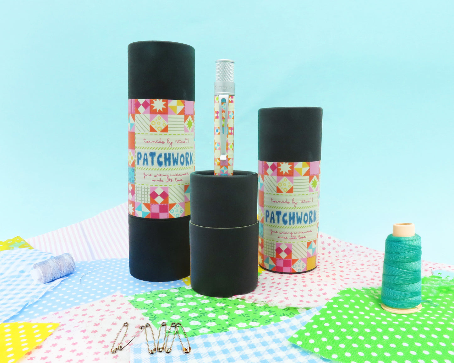 Retro 51 Tornado Vintage Metalsmith Rollerball- Patchwork