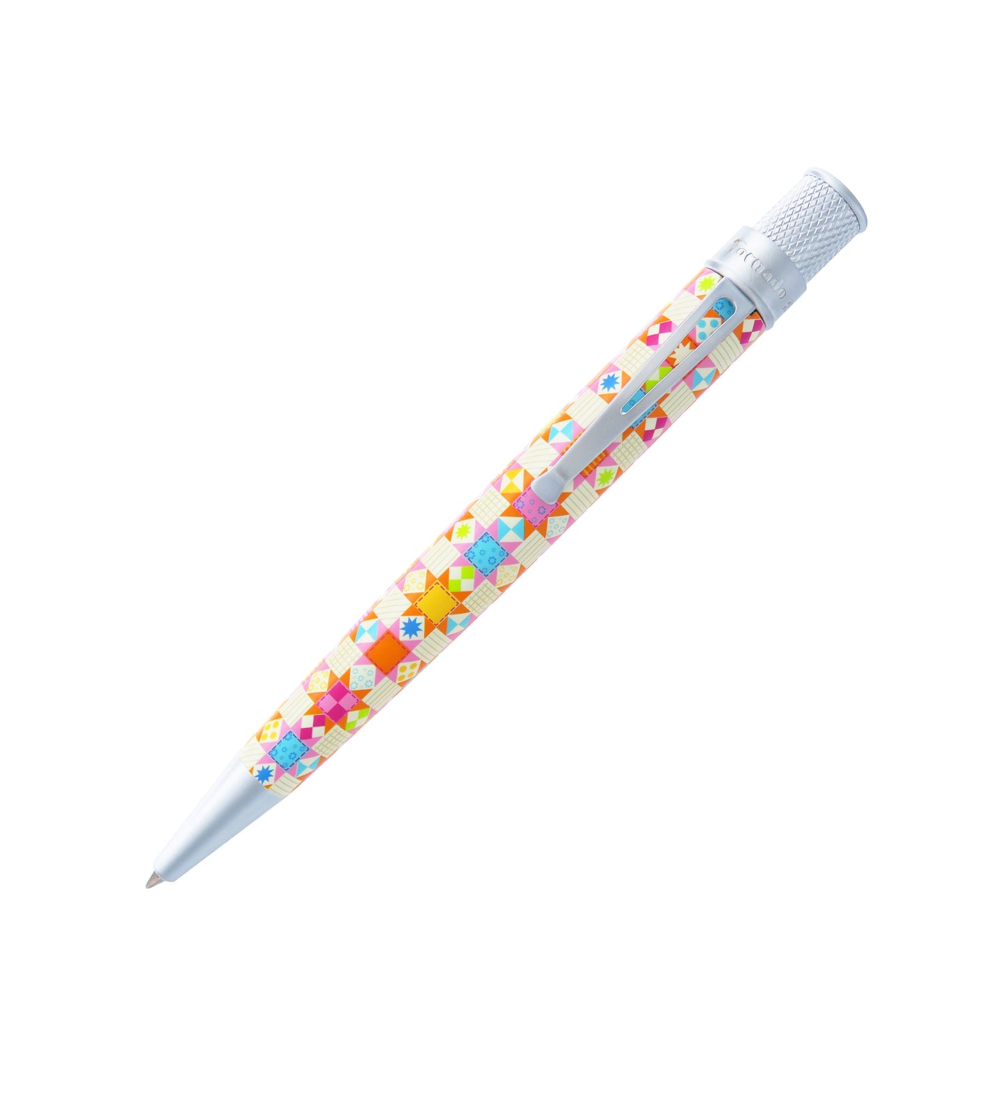 Retro 51 Tornado Vintage Metalsmith Rollerball- Patchwork