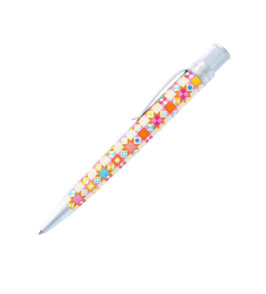 Retro 51 Tornado Vintage Metalsmith Rollerball- Patchwork