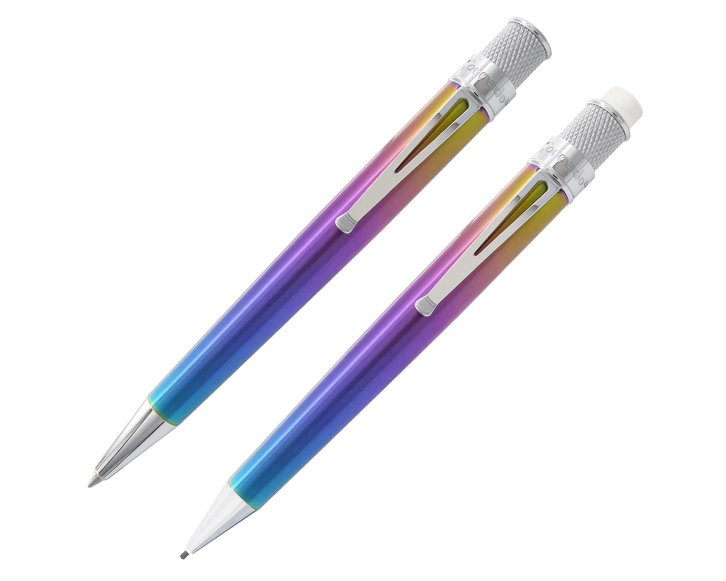 Retro 51 Tornado Rollerball and Pencil Set - Chromatic
