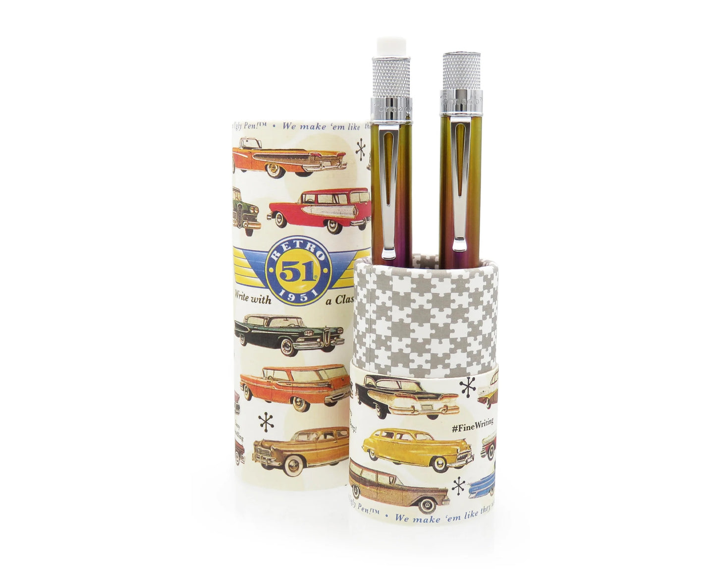 Retro 51 Tornado Rollerball and Pencil Set - Chromatic