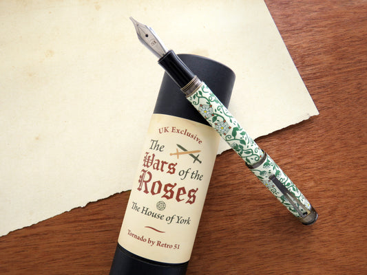 Retro 51 Tornado Fountain Pen - War of the Roses - York (UK Exclusive)