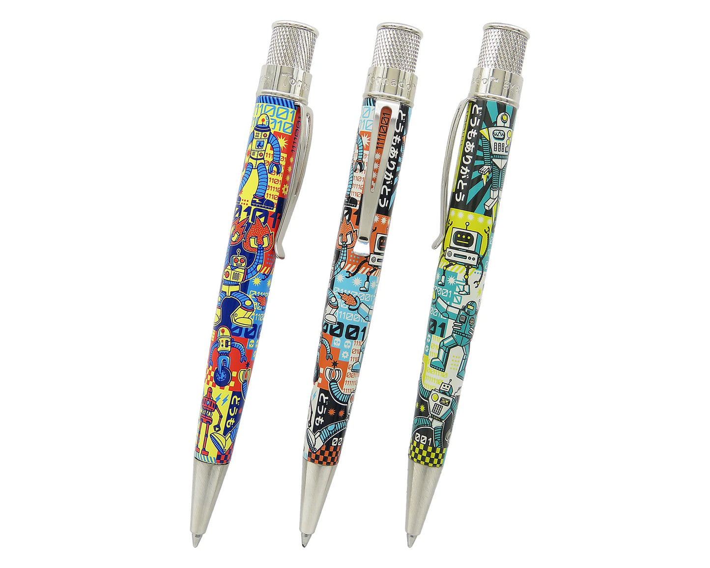 Retro 51 Tornado Popper Rollerball Pen - R0B0T01
