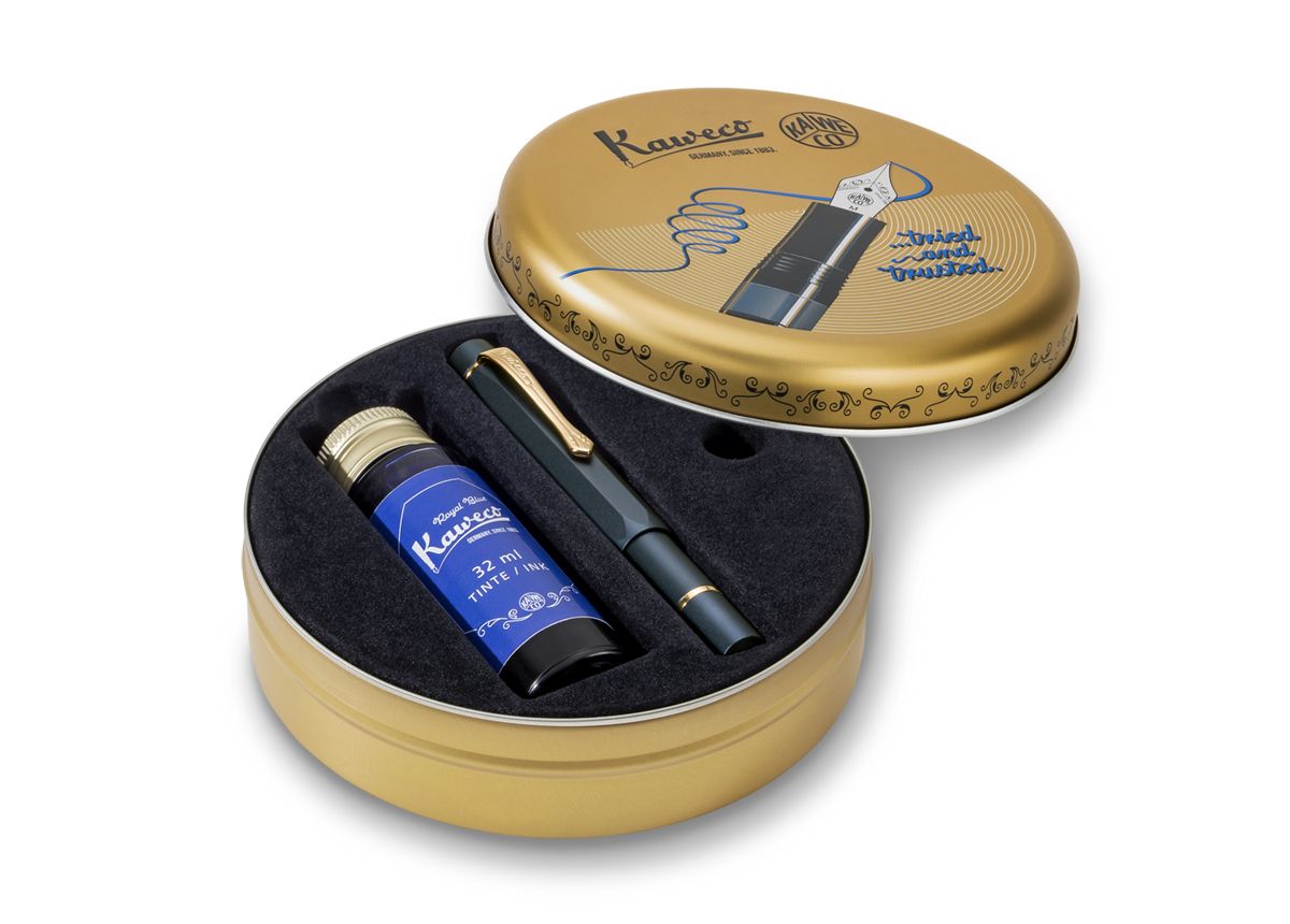Kaweco Piston Sport Fountain Pen - Navy