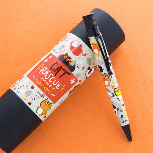 Retro 51 Tornado Ballpoint Pen - Cat Rescue (Series 5)