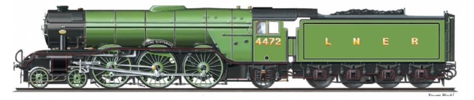 Retro 51 Tornado Rollerball - Flying Scotsman (UK Exclusive)