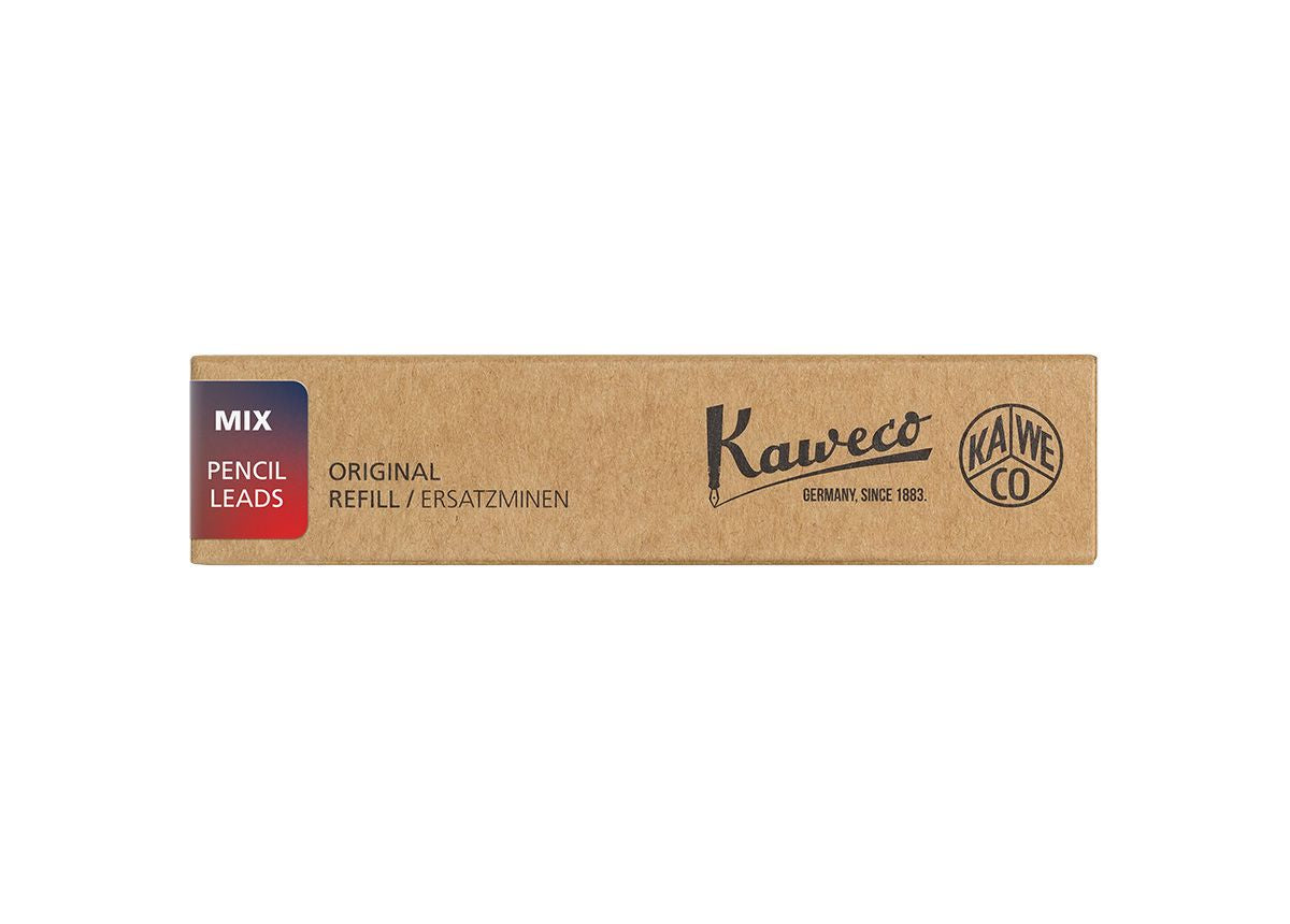 Kaweco Pencil Leads 3.2.0mm x 80mm - Colours Red, Blue and Green (6 pack)